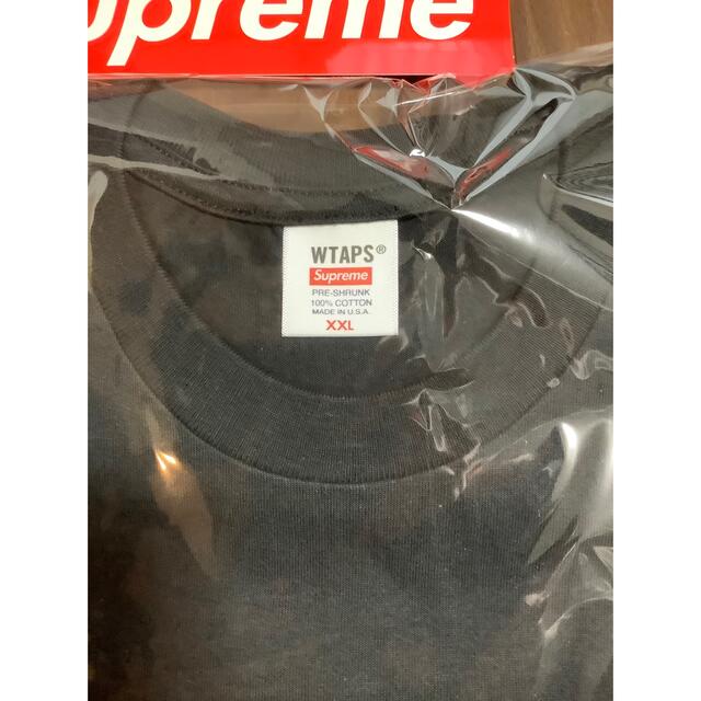 Supreme(シュプリーム)のXXL Supreme WTAPS Sic’em! Tee Black メンズのトップス(Tシャツ/カットソー(半袖/袖なし))の商品写真