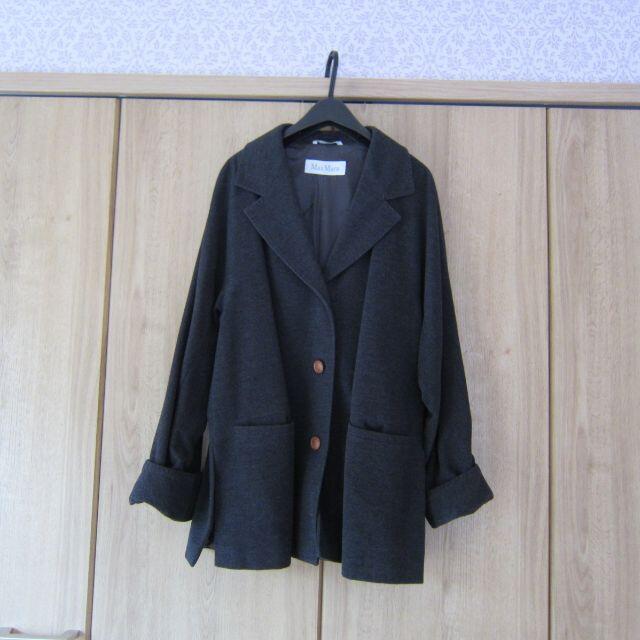 Max Mara(マックスマーラ)のマックスマーラMAX MARAシルバーライン　 ジャケット　【USED】 レディースのジャケット/アウター(テーラードジャケット)の商品写真