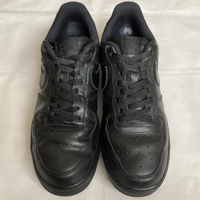 28.5cm NIKE AIR FORCE 1 07 LOW 黒 US10.5カラーBLACKブラック黒