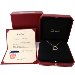 カルティエ(Cartier)のカルティエ　トリニティネックレス　中古　美品　本物(ネックレス)