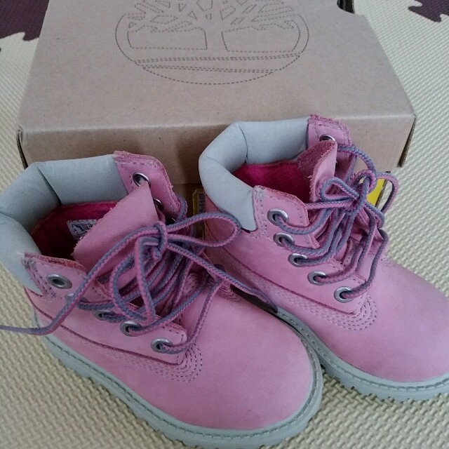 Timberland(ティンバーランド)のレア♡ティンバーランド キッズ/ベビー/マタニティのベビー靴/シューズ(~14cm)(ブーツ)の商品写真