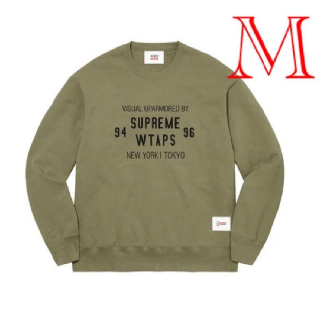 Supreme wtaps Crewneck シュプリーム ダブルタップス M