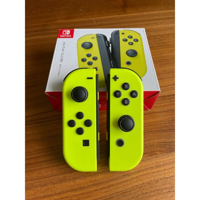 Nintendo Switch Joy-Con ネオンイエロー