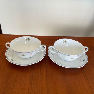 ノリタケ(Noritake)のスープカップセット(食器)