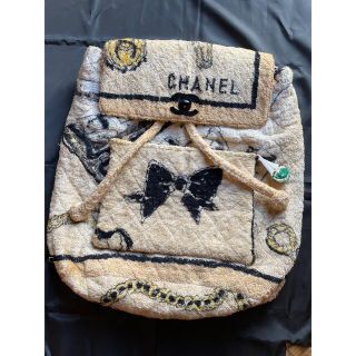 シャネル(CHANEL)のCHANEL 入手困難パイルデカココビーチリュック(リュック/バックパック)