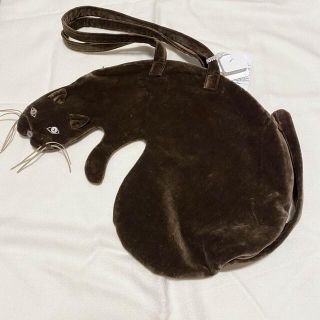 新品 ミナペルホネン mima perhonen ミャオ バッグ ねこ ネコ 猫