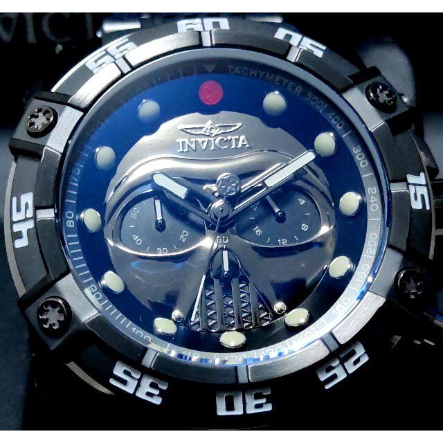 INVICTA(インビクタ)の$995 インビクタ STARWARS ダースベイダー ブラック シリコン 限定 メンズの時計(腕時計(アナログ))の商品写真
