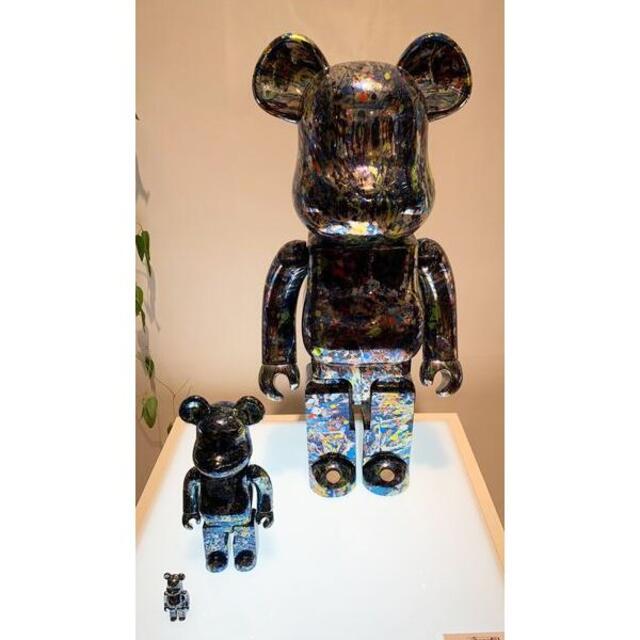 BE@RBRICK Jackson Pollock 100％ & 400％