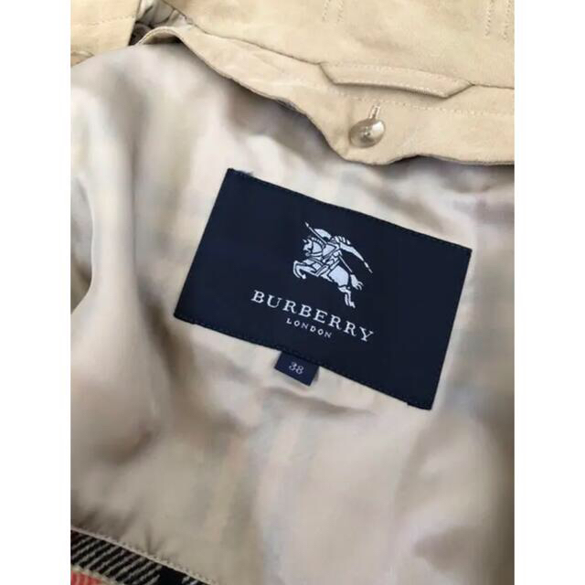 BURBERRY(バーバリー)のBurberry バーバリー　ロングトレンチコート　三陽商会　38 ライナー付 レディースのジャケット/アウター(トレンチコート)の商品写真