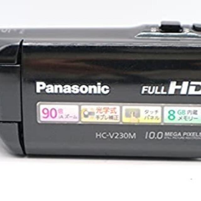 Panasonic ブラック HC-V230M-Kの通販 by よもぎちゃん's shop｜パナソニックならラクマ - パナソニック デジタルハイビジョンビデオカメラ 低価通販