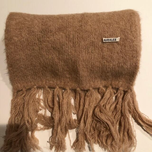 auralee アルパカストール オーラリー アルパカ ストール 【中古