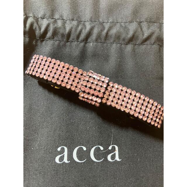 ゆずか様専用】acca バレッタ ピンク系 通販でクリスマス 3800円引き