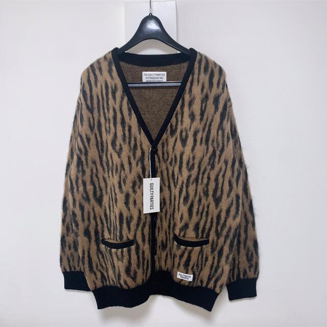 【WACKOMALIA】LEOPARD CARDIGAN／新品／送料込