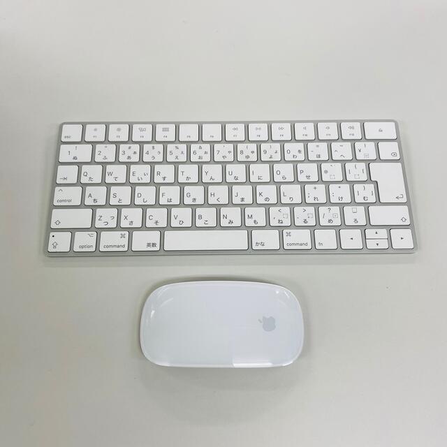 Apple(アップル)の純正Apple Magic Keyboard2＋Magic Mouse2セット  スマホ/家電/カメラのPC/タブレット(PC周辺機器)の商品写真