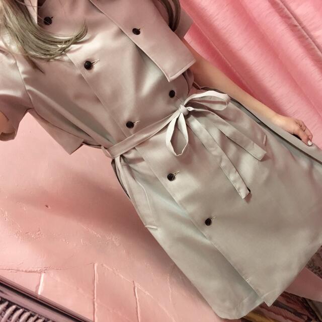 お買い得2023 vannietokyo⭐︎トレンチワンピAMO着用中村里砂着用こじ
