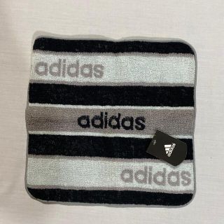 アディダス(adidas)のアディダス　タオルハンカチ　未使用品　#1324(ハンカチ)