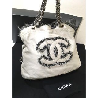 シャネル(CHANEL)のmilk様専用♡超美品★シャネル ツイード チェーン ショルダーバッグ 正規品(ショルダーバッグ)