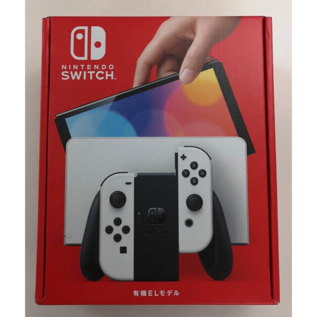 新品未開封　Nintendo Switch 有機ELモデル ホワイト　補償付