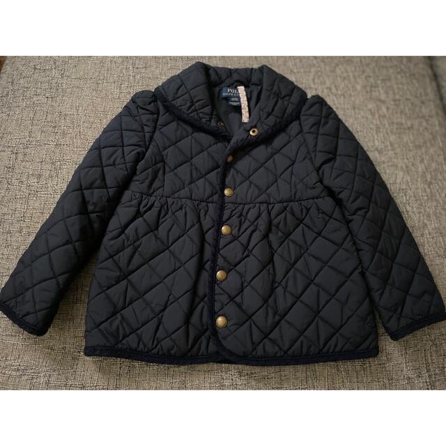 POLO RALPH LAUREN(ポロラルフローレン)の【美品】 ラルフローレン キルティング コート 110cm キッズ/ベビー/マタニティのキッズ服女の子用(90cm~)(コート)の商品写真