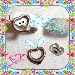 ティファニー(Tiffany & Co.)のティファニー ピアス オープンハートミニ(ピアス)