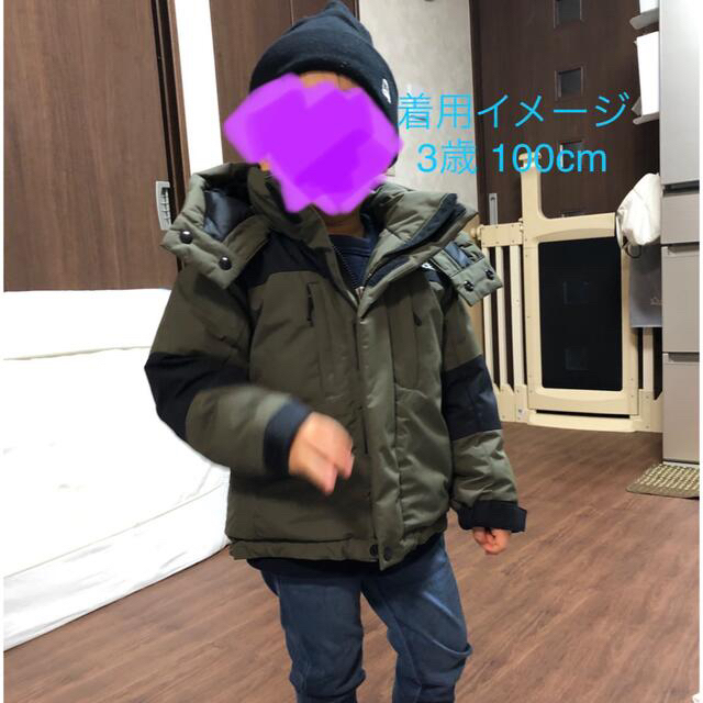 THE NORTH FACE(ザノースフェイス)のノースフェイス　バルトロ　キッズ100cm キッズ/ベビー/マタニティのキッズ服男の子用(90cm~)(ジャケット/上着)の商品写真