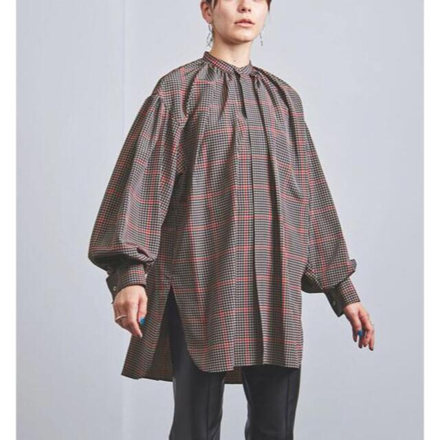 HYKE - HYKE PLAID ギャザー シャツ 2021AW の通販 by HRDS ｜ハイクならラクマ