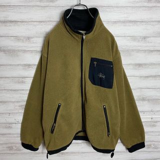 【希少】90's stussy outdoor ストゥーシー　フリースジャケット