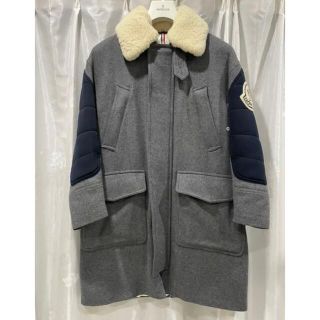 モンクレール(MONCLER)のMoncler AMI 15AW ウールダウンコート　サイズ00(ダウンジャケット)