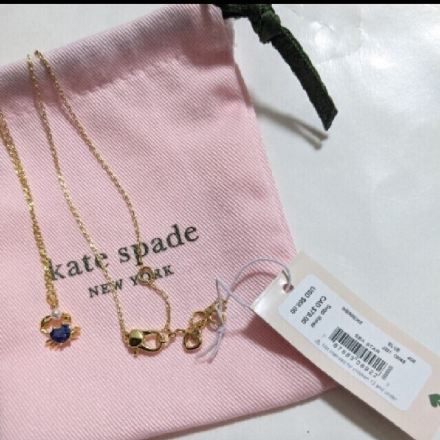 kate spade new york(ケイトスペードニューヨーク)の【新品】katespade   ケイトスペード シースタークラブ　ネックレス レディースのアクセサリー(ネックレス)の商品写真