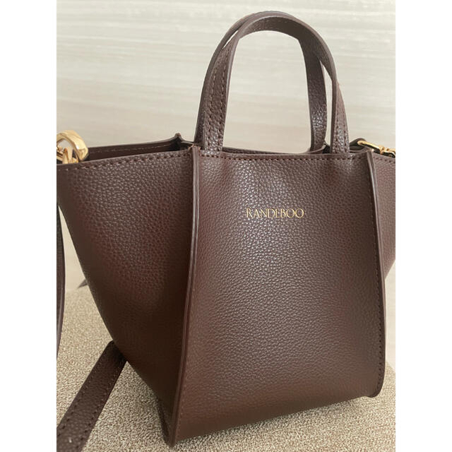 タイムセール＊RANDEBOO Mini gabu bag dark brown レディースのバッグ(ショルダーバッグ)の商品写真