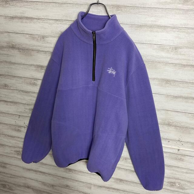 STUSSY - 【コムドットゆうた着用】ステューシー刺繍ロゴハーフ STUSSY - 【コムドットゆうた着用】ステューシー刺繍ロゴハーフ