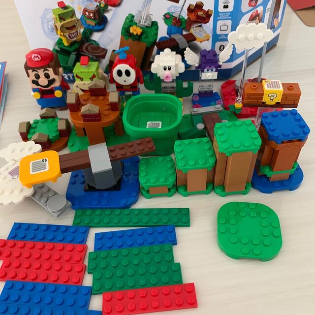 Lego(レゴ)のレゴマリオスターターセットおまけつき キッズ/ベビー/マタニティのおもちゃ(積み木/ブロック)の商品写真