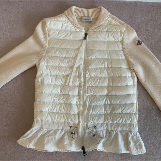 モンクレール(MONCLER)の美品♡MONCLER フリルカーディガン(ダウンコート)