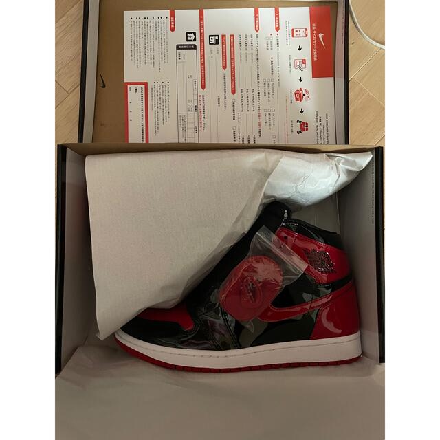 Nike Air Jordan 1 Bred Patent 28センチ