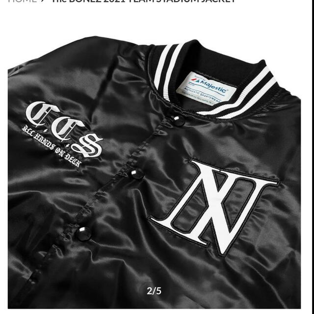 The BONEZ 2021 TEAM STADIUM JACKET Mサイズ The BONEZ 2021 TEAM STADIUM JACKET Mサイズ