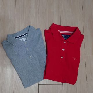 アメリカンイーグル(American Eagle)のAmerican　Eagle　ポロシャツ　XS(ポロシャツ)