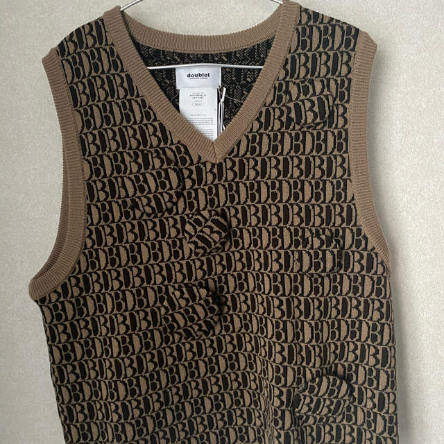doublet knit vest