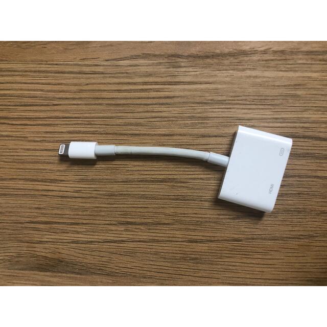 Apple(アップル)のApple Lightning digital AV アダプタ スマホ/家電/カメラのテレビ/映像機器(映像用ケーブル)の商品写真