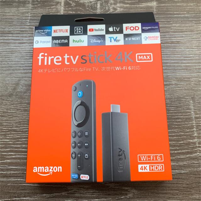 Fire TV Stick 4K MaxAlexa対応音声認識リモコン(第3世代 スマホ/家電/カメラのテレビ/映像機器(その他)の商品写真