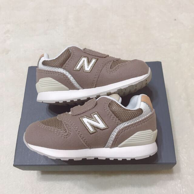 New Balance(ニューバランス)の【新品未使用】ニューバランス　IZ996HR3 アースブラウン キッズ/ベビー/マタニティのベビー靴/シューズ(~14cm)(スニーカー)の商品写真