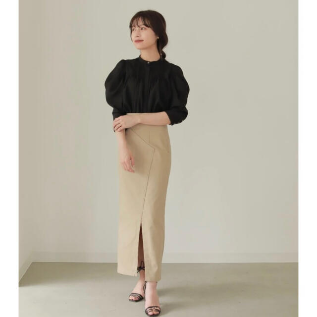 なし生地の厚さPencil Wrap Skirt ???? L'Or