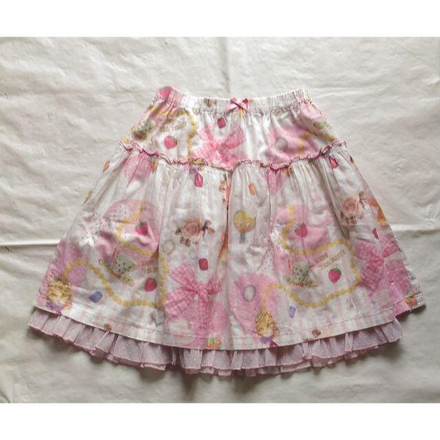 Shirley Temple(シャーリーテンプル)の専用! シャーリーテンプル　スカート　120 キッズ/ベビー/マタニティのキッズ服女の子用(90cm~)(スカート)の商品写真