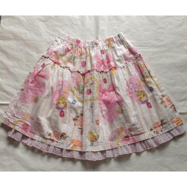 Shirley Temple(シャーリーテンプル)の専用! シャーリーテンプル　スカート　120 キッズ/ベビー/マタニティのキッズ服女の子用(90cm~)(スカート)の商品写真