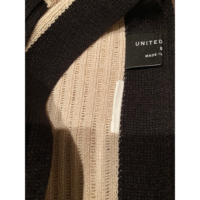 UNITED TOKYO  WASHI ニットワンピ　レイヤーニットワンピース レディースのワンピース(ロングワンピース/マキシワンピース)の商品写真