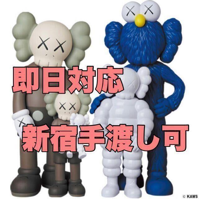 #1 KAWS FAMILY BROWN/BLUE/WHITE