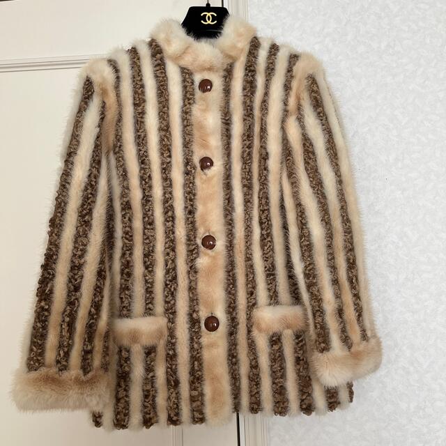 2022春夏新色】 Christian Dior ミンクコート - 毛皮+ファーコート