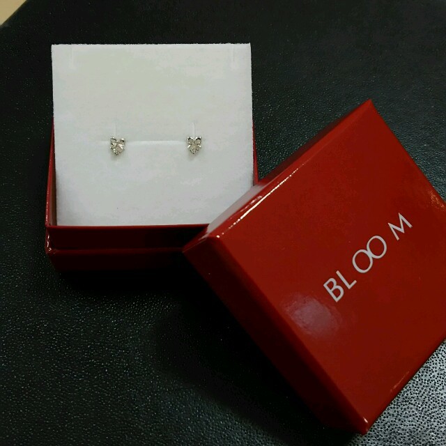 BLOOM(ブルーム)のK10 white gold ピアス レディースのアクセサリー(ピアス)の商品写真