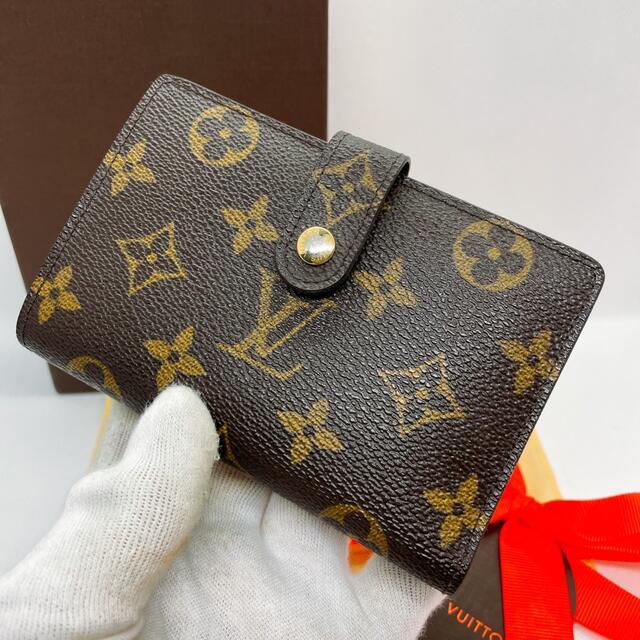 豪奢な 新品同様 ルイヴィトン - VUITTON LOUIS モノグラム がま口財布 ...