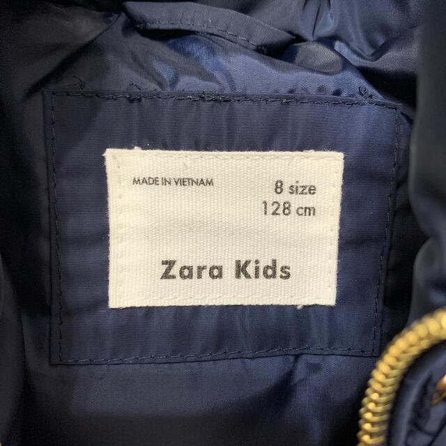 ZARA KIDS(ザラキッズ)のZARAダウンコート128センチ キッズ/ベビー/マタニティのキッズ服女の子用(90cm~)(コート)の商品写真