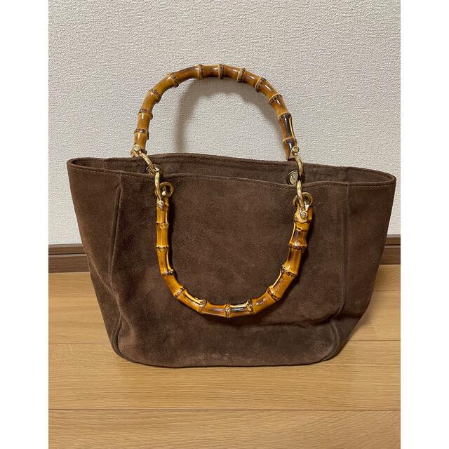 L'Appartement DEUXIEME CLASSE(アパルトモンドゥーズィエムクラス)のMAURIZIO TAIUTI Bamboo Handle Bag ☆ レディースのバッグ(その他)の商品写真